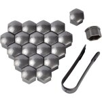 Cache ecrou 19 mm 20 pi�ces 19mm boulon ecrou couvre capuchons protection hexagonal pour �crous de roue ...