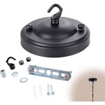 Cache fil pour lustre rosace plafond rosace lampe plafond avec accessoire 1 trou de c�blage auvent de ...