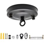 Cache fil pour lustre rosace plafond rosace lampe plafond avec accessoire 1 trou de cblage auvent de ...