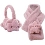 Cache oreilles cache echarpe oreille enfant fille cache oreille oreilles chaud hiver foulard cache c ...