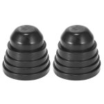 Cache phare de voiture x autohaux 2pcs 50mm 55mm 60mm 65mm voiture caoutchouc phare poussire couvercle ...