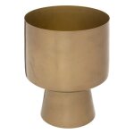 Cache - pot sur pied le collectionneur 22cm or Cache - pot sur pied le collectionneur 22cm or