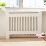 Cache - radiateur haut en bois - couverture de chauffage blanc étagère de radiateur en bois mdf - 111x19x101cm ... Cache - radiateur haut en bois - couverture de chauffage blanc étagère de radiateur en bois mdf - 111x19x101cm ...