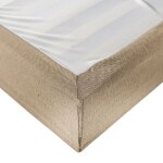 Cache - sommier beige leave - someo 160x200