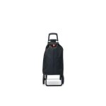 Caddie - chariot de course - 100% polyester 600d - capacit� 50l - 2 grandes roues - noir