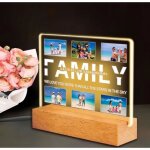 Cadeaux pour enfants ? veilleuse avec photos de famille cadeaux danniversaire pour maman cadeaux no�l ...