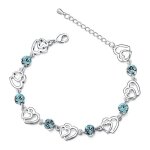 Cadeau femme la saint - valentin bracelet femme rglable bracelet breloques bijoux femme cadeau