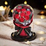 Cadeaux de fte des mres pour maman savon romantique fleur ternelle fleur de rose prserve pour toujours ...