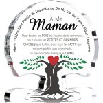 Cadeau maman - cadeau anniversaire maman dcoratif d39arbre en acrylique cadeau pour maman cadeau anniversa ...