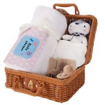 Cadeaux de naissance pour garons et filles - coffret cadeau bb personnalis 7 pices pour couverturechausse ...