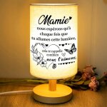 Cadeau de no�l pour mamie lampe de table cadeau pour lanniversaire de mamie cadeau pour la f�te des m�res ...