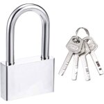 Cadenas 50 mm cadenas  4 cls botier en acier tremplongue anse diamtre 8 mmexterieur etanche cadenas ...