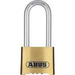 Cadenas  combinaison - abus - 180ib / 50hb63 b / dfnli - corps laiton forg - anse inox - code numrique ...