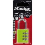 Cadenas - master lock - aluminium - a code - couleur verte - 30 mm Cadenas - master lock - aluminium - a code - couleur verte - 30 mm