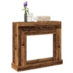 Cadre de chemin�e vieux bois 100x30x875 cm bois d ing�nierie