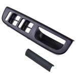Cadre couvercle bouton commutateur l�ve - vitre serrure porte noir compatible vw golf 4 bora passat b5 ...
