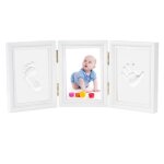 Cadre empreintes main baby print photo empreinte bb cadre photo cadeau pour nouveau ne