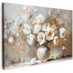 Avec cadre impression sur toile 60x40cm tableaux art dcoratif muraux dcoration chambre fleurs - vase ...