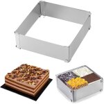 Cadre inox patisseriereglable patisserie moulemoule à gâteau en acier inoxydablemoule à gâteau réglablecadre ... Cadre inox patisseriereglable patisserie moulemoule à gâteau en acier inoxydablemoule à gâteau réglablecadre ...