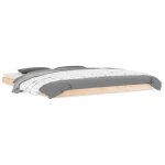 Cadre de lit - 2 personnes - 180x200 cm - super king - bois de pin massif ll167561
