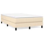 Excellent cadre de lit - 2 places pour adulte - cr�me 120x200 cm tissu - matelas non inclustopbf892307352 ...