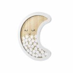 Cadre livre dor lune partydeco kg5 ? 30 x 385 cm avec 30 �toiles en bois