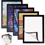 Cadre peinture diamant - zvvn - 5 pi�ces - 30x40 cm - noir - pvc haute qualit�