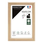 Cadre photo 10x15 cm ceanothe - bois clair naturel essentiel