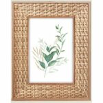 Cadre photo - naturel - 265 x 25 x 32 cm - mdf - rectangulaire - 1 photo