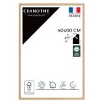 Cadre photo 40x60 cm ceanothe - bois clair naturel essentiel