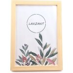 Cadre photo a4 - laxzant - bois de pin - 32x22 cm - �l�gant - durable
