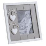 Cadre photo - aubry gaspard - coeur - bois et verre - 10x15 cm - romantique Cadre photo - aubry gaspard - coeur - bois et verre - 10x15 cm - romantique