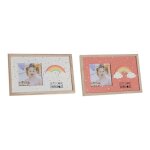 Cadre photo - dkd home decor - arc - en - ciel - bois mdf - 2 pcs - 25 x 1 x 16 cm Cadre photo - dkd home decor - arc - en - ciel - bois mdf - 2 pcs - 25 x 1 x 16 cm