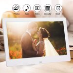 Cadre photo  cran hd 10 pouces 16: 9 1024 * 600 cadre photo numrique  cran hd album lectronique ...
