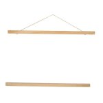 Cadre photo magnétique - blanc - sciure compressée - 51 cm - décoration murale - design moderne Cadre photo magnétique - blanc - sciure compressée - 51 cm - décoration murale - design moderne