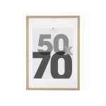 Cadre photo bois eva bois 50x70cm - atmosphera createur dinterieur Cadre photo bois eva bois 50x70cm - atmosphera createur dinterieur
