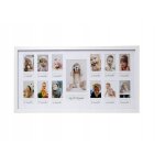 Cadre photo multi - cadres blanc bb 1 an