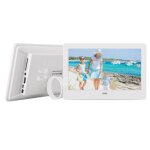 Cadre photo num�rique 10 pouces 1080p lecture automatique r�glage intelligent du r�tro�clairage son st�r�o ...