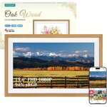 Cadre photo num�rique frameo 15. 6 pouces wifi 32go �cran tactile ips fhd