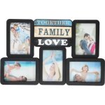 Cadre photos ple - mle mural famille - mural - noir - design original