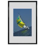 Cadre photo en plastique - erica - 50 x 70 cm - noir Cadre photo en plastique - erica - 50 x 70 cm - noir