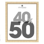 Cadre photo tha beige 40x50cm - atmosphera createur d'interieur - beige