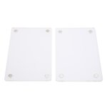 Cadre photo transparent acrylique magntique 3 po autocollant de rfrigrateur pour instax mini