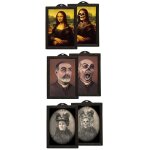 Cadre portrait lenticulaire halloween 25x38cm - decoration de fete halloween Cadre portrait lenticulaire halloween 25x38cm - decoration de fete halloween