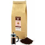 Caf moulu pour cafetire  piston - arme noisette dhawa