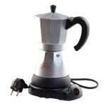 Cafetière 6 tasses cafetière expresso Électrique cafetière italienne moka 300ml cafetière moka portable ... Cafetière 6 tasses cafetière expresso Électrique cafetière italienne moka 300ml cafetière moka portable ...