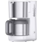 Cafeti�re - braun - kf 1505 wh - acier inoxydable - blanc - syst�me optibrew
