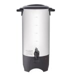 Percolateur  caf 74 l - duoku - 50 tasses - distributeur de boissons chaudes en acier inoxydable - ...