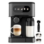 Cafeti�re express semi - automatique cecotec power espresso 20 coldbrew latte. 1350w 20 bars froid ti�de ...