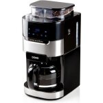 Cafeti�re � filtre �lectrique - zvvn - capacit� 15 l - 12 tasses - moulin � caf� int�gr� - �cran lcd